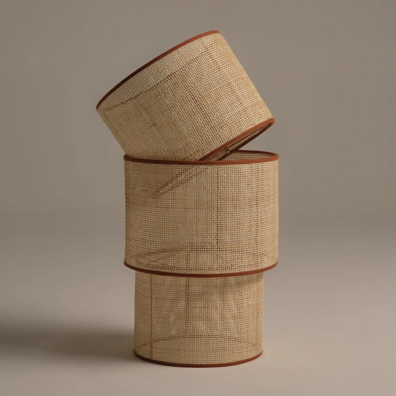 Sonora Rattan Small Table Lamp #2