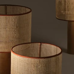 Sonora Rattan Small Table Lamp #2