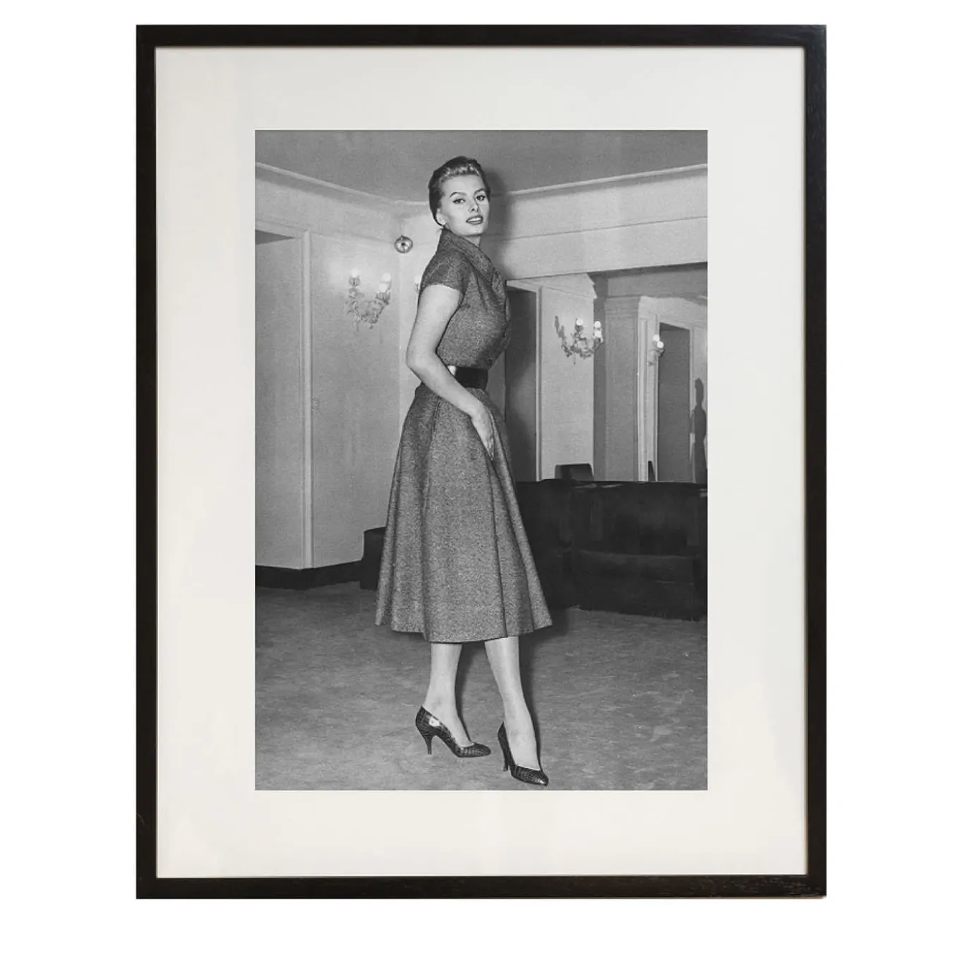 Sophia Loren #5 Framed Print by Keystone