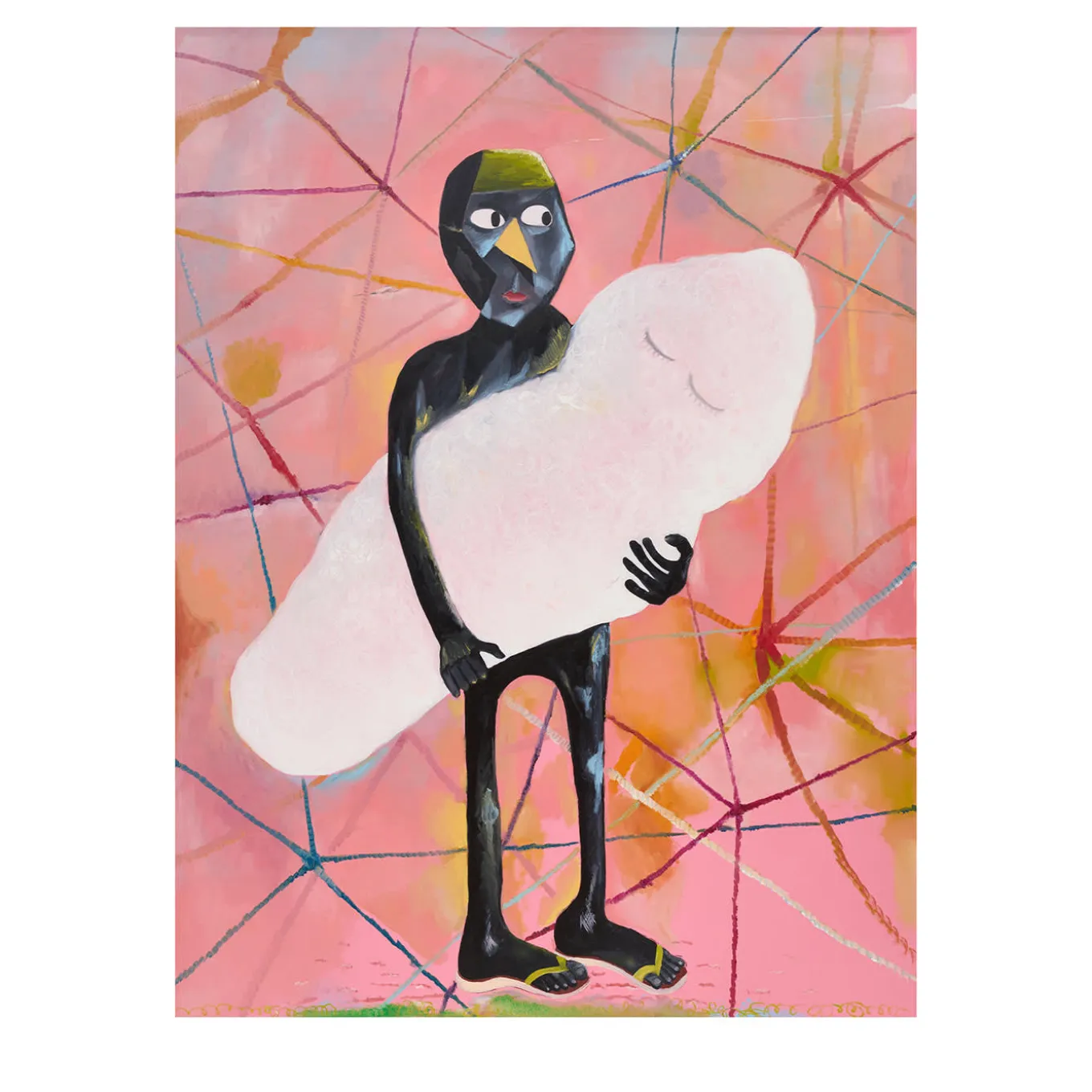 Soul In Arms Oil on Canvas