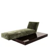Sovrana Green Chaise Longue by Storagemilano