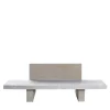 Span Outdoor Bench with Backrest by John Pawson