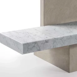 Span Outdoor Bench with Backrest by John Pawson