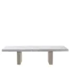 Span Outdoor Rectangular Dining Table by John Pawson