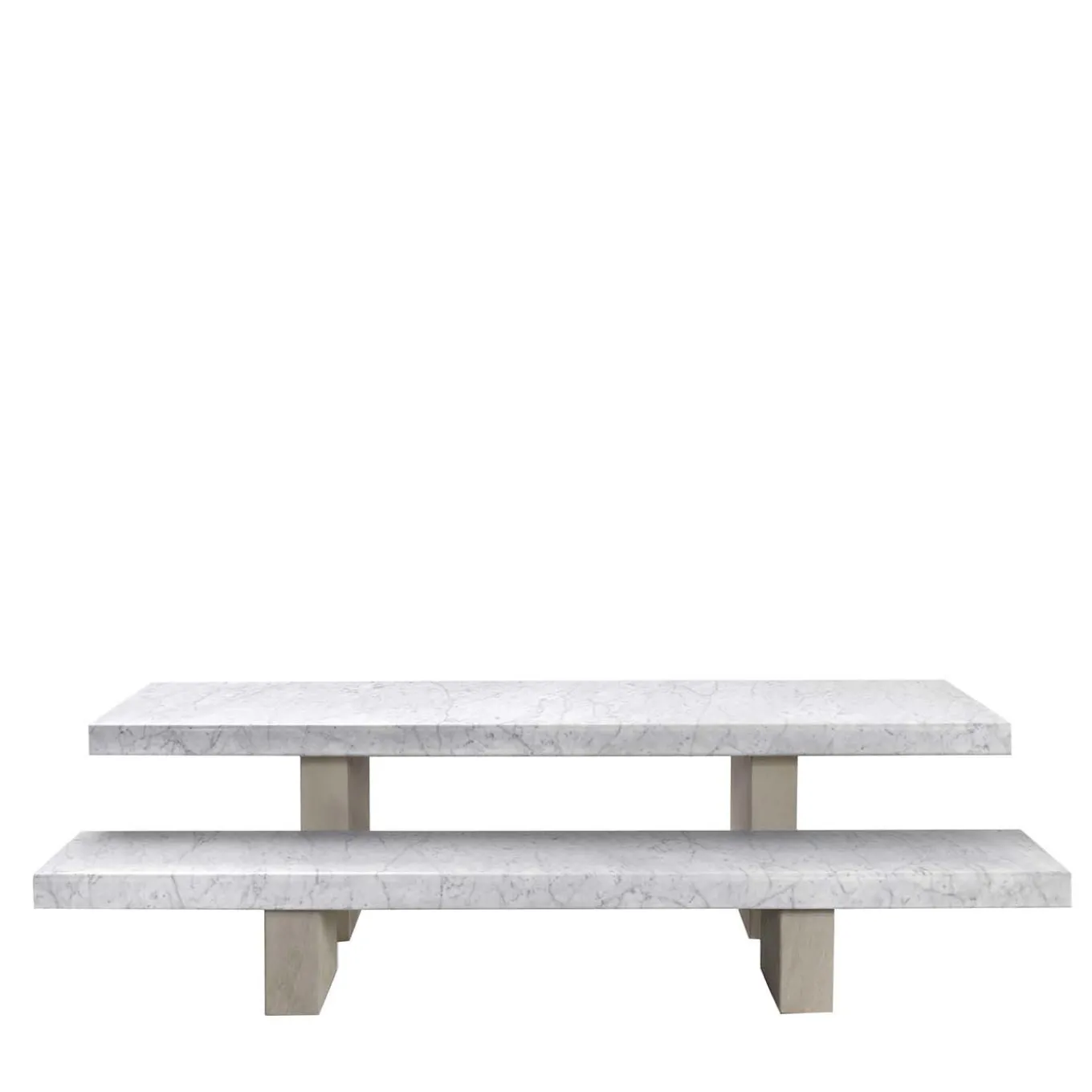 Span Outdoor Rectangular Dining Table by John Pawson