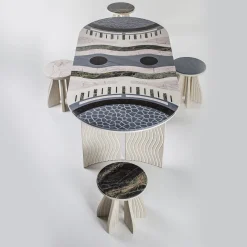 Specchio di Venere Dining Table by Elena Salmistraro