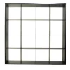 Spina 4x4 Black Wall Unit