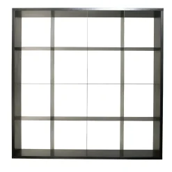 Spina 4x4 Black Wall Unit