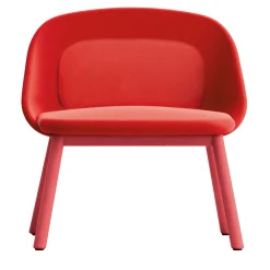 Spoon Red & Pink Lounge Chair by Studio Pastina