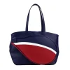 Sport Blue & Red Bag with Tennis-Racket-Shaped Pocket