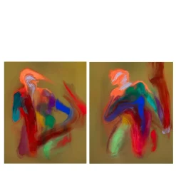 Spring 2020 Diptych Painting