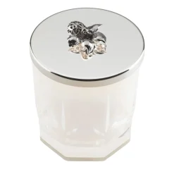 Spring Ladybug Candle Vase with Lid