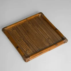 Square Bamboo Tray
