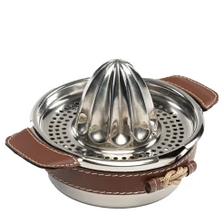 Squeezer with Beige Eco-Leather and Rope Inserts