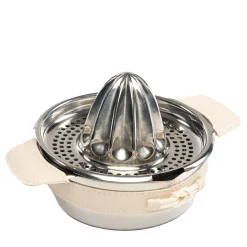 Squeezer with Cream Eco-Leather and Rope Inserts