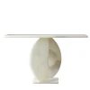 SSC105 Onyx Marble Sculptural Console