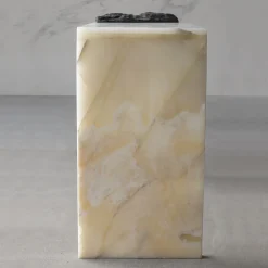 SSC106 White Onyx Console