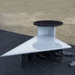 SST014 Carrara and Marquinia Marble Low Tables