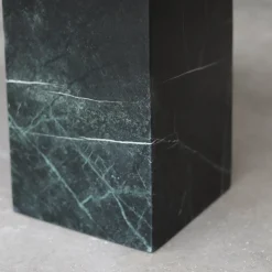 SST031 Quarzite Cristallo & Portoro Silver Side Table