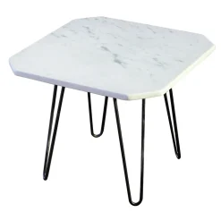 90s-Style Carrara Coffee Table
