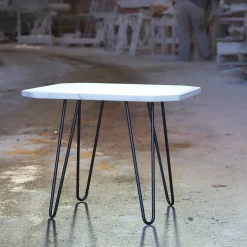 90s-Style Carrara Coffee Table