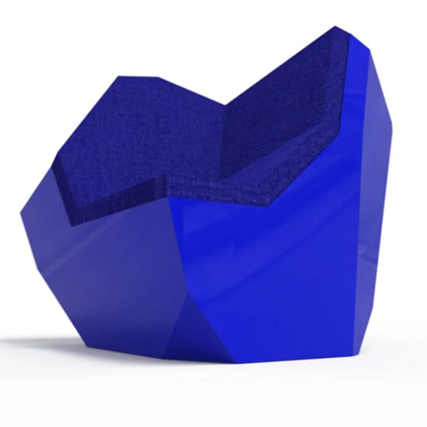 21st Century Blue Rolling Stone Armchair