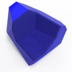 21st Century Blue Rolling Stone Armchair