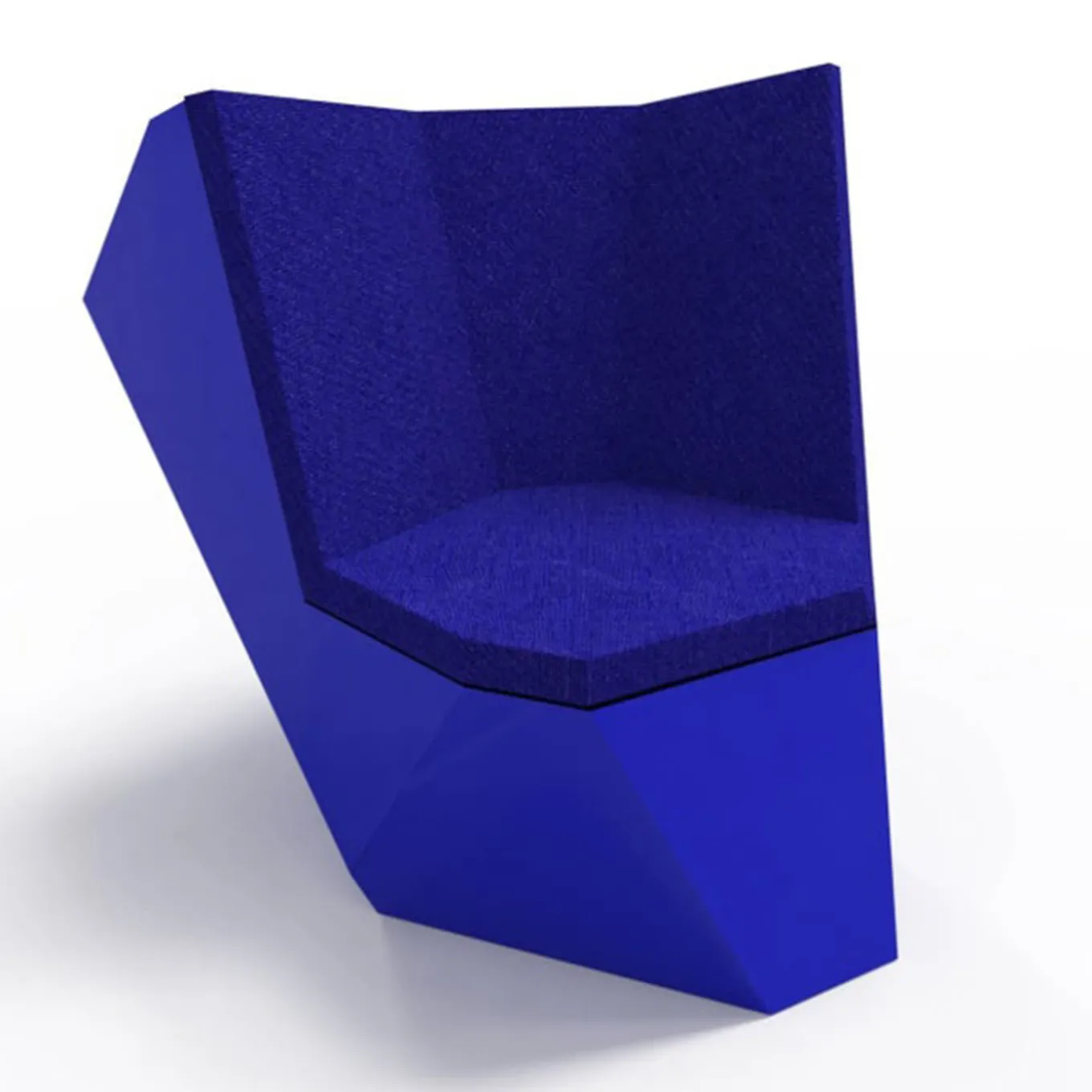 21st Century Blue Rolling Stone Armchair