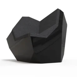 21st Century Dark Grey Rolling Stone Armchair