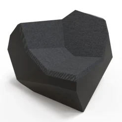 21st Century Dark Grey Rolling Stone Armchair