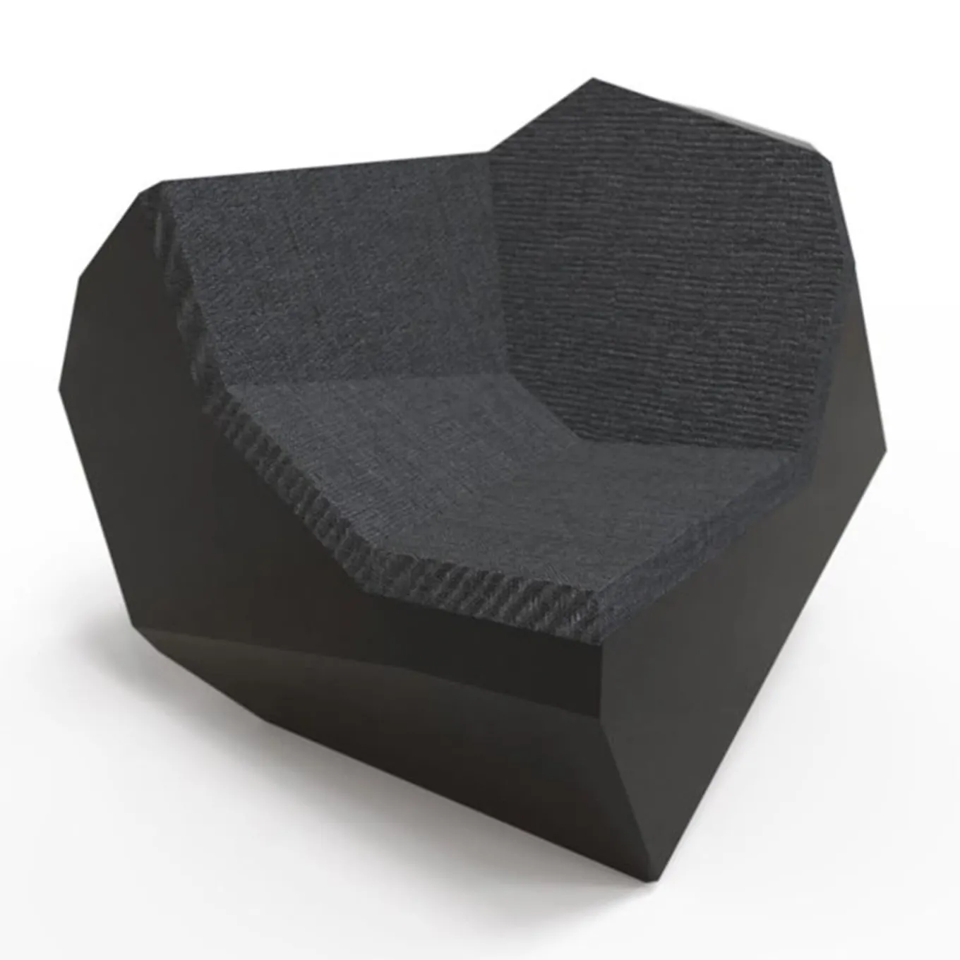 21st Century Dark Grey Rolling Stone Armchair