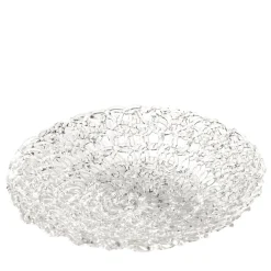 21st Century Medium Glass Lace Fruit Bowl