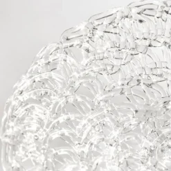 21st Century Medium Glass Lace Fruit Bowl