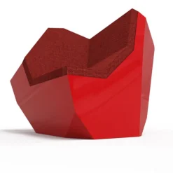 21st Century Red Rolling Stone Armchair