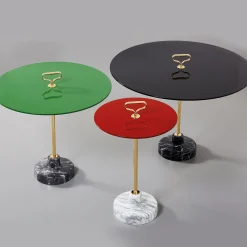 Stand Red Side Table by Ignazio Gardella