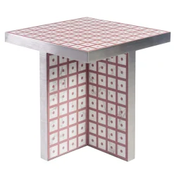 Standard Geometries Calacatta Side Table by David/Nicolas