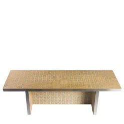 Standard Geometries Cipollino Bench by David/Nicolas