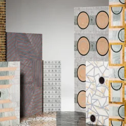 Standard Geometries Squares Marble Panel by David/Nicolas