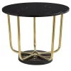 Star 2 Table with Marquina Marble