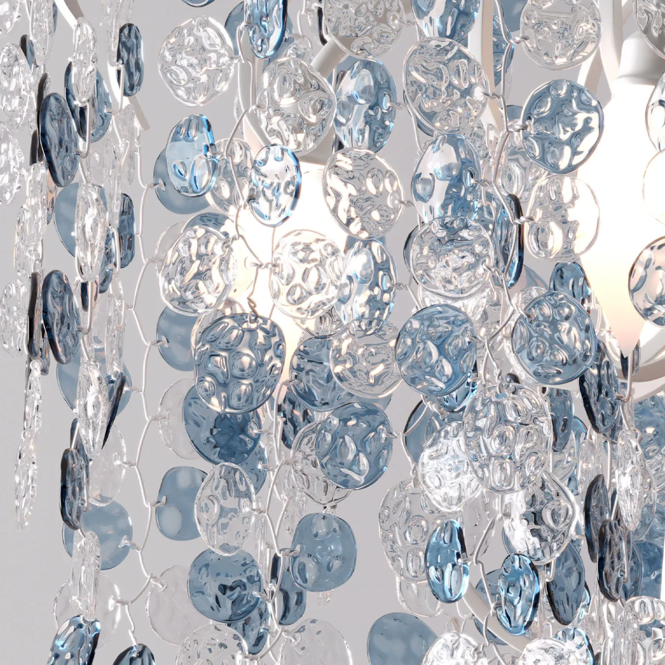 Stardust Rain Glass Ceiling Lamp