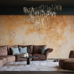 Stardust Sunset Hand Painted Wallpaper by Martyn Thompson