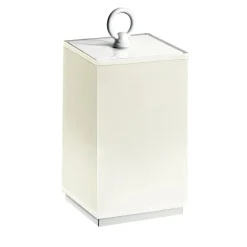 Starlet Q White Parchment Table Lamp by Stefano Tabarin