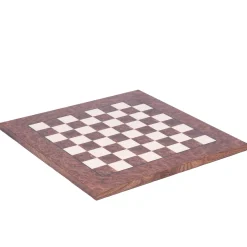 Staunton Elm Burl Wood Professional Chess Set