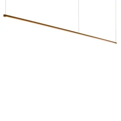 Stecca Gold Finish Brass Ceiling Lamp
