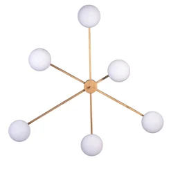 STELLA Bronze Ceiling Lamp by Luca Bussacchini