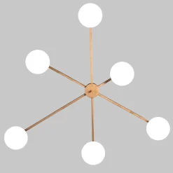 STELLA Bronze Ceiling Lamp by Luca Bussacchini