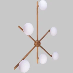 STELLA Bronze Ceiling Lamp by Luca Bussacchini