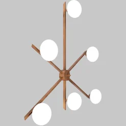 STELLA Bronze Ceiling Lamp by Luca Bussacchini
