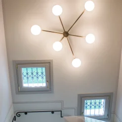 STELLA Bronze Ceiling Lamp by Luca Bussacchini