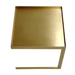 Stellenbosch Satin Brass Effect Coffee Table